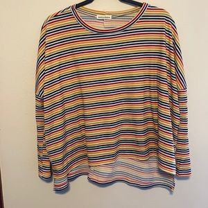 Boutique Rainbow Blouse
